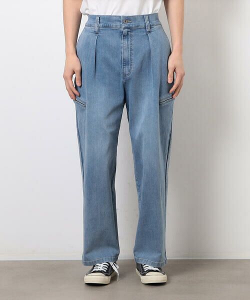 Purple&Yellow / パープルアンドイエロー デニムパンツ | ファスナーポケットデニムパンツ | 詳細30