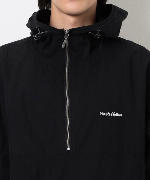 Purple&Yellow / パープルアンドイエロー ブルゾン | コットンナイロンツイルアノラック | 詳細11