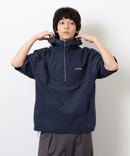 Purple&Yellow / パープルアンドイエロー ブルゾン | コットンナイロンツイルアノラック | 詳細20