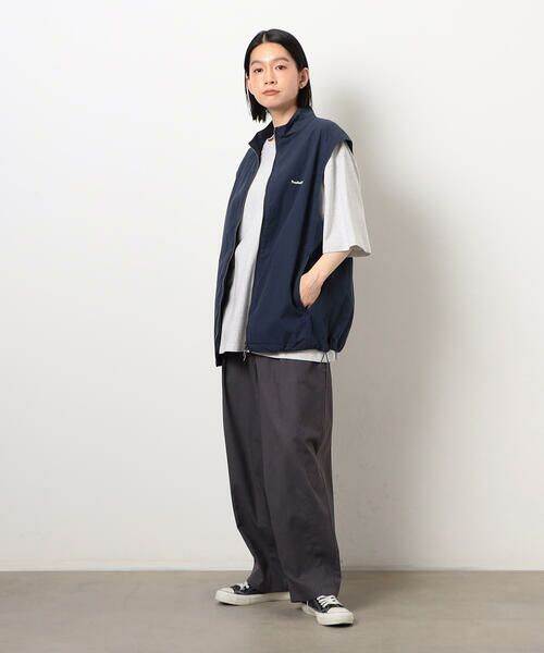 Purple&Yellow / パープルアンドイエロー ベスト | コットンナイロンツイルベスト | 詳細16