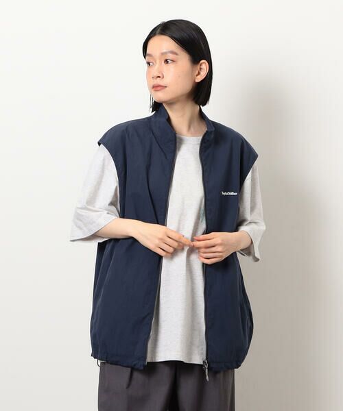 Purple&Yellow / パープルアンドイエロー ベスト | コットンナイロンツイルベスト | 詳細18