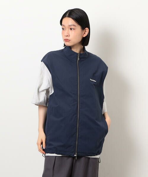 Purple&Yellow / パープルアンドイエロー ベスト | コットンナイロンツイルベスト | 詳細20