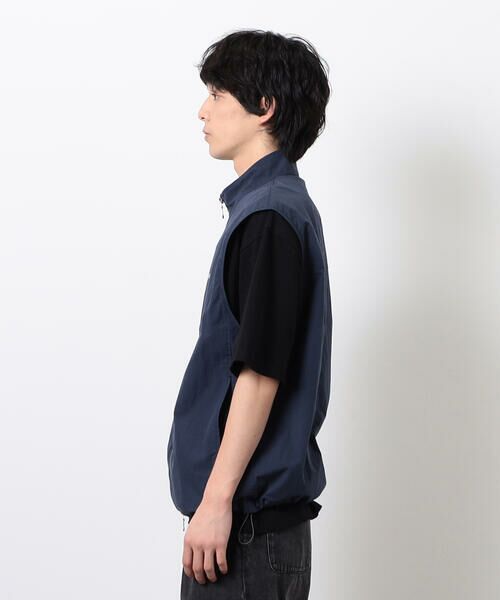 Purple&Yellow / パープルアンドイエロー ベスト | コットンナイロンツイルベスト | 詳細22