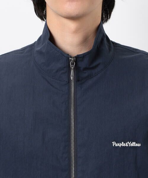 Purple&Yellow / パープルアンドイエロー ベスト | コットンナイロンツイルベスト | 詳細24