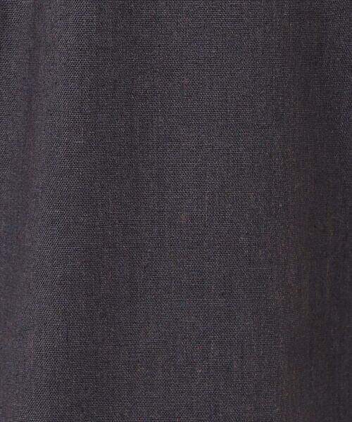 Purple&Yellow / パープルアンドイエロー スラックス・ドレスパンツ | 麻混ワイドテーパードパンツ | 詳細26