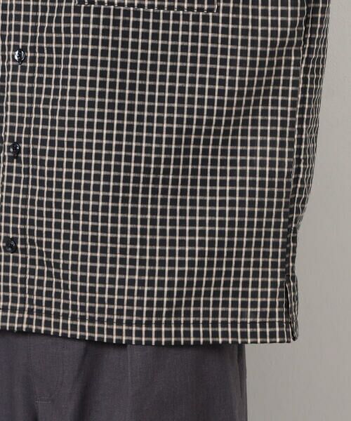 Purple&Yellow / パープルアンドイエロー シャツ・ブラウス | シアサッカーチェックシャツ | 詳細22