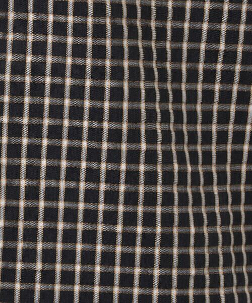 Purple&Yellow / パープルアンドイエロー シャツ・ブラウス | シアサッカーチェックシャツ | 詳細24