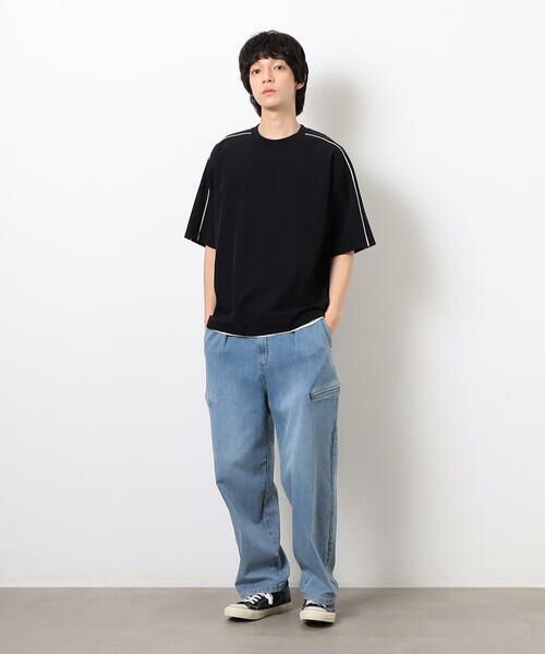 Purple&Yellow / パープルアンドイエロー カットソー | ナイロンストレッチトラックプルオーバー | 詳細2