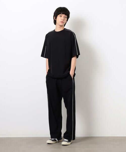 Purple&Yellow / パープルアンドイエロー カットソー | ナイロンストレッチトラックプルオーバー | 詳細4