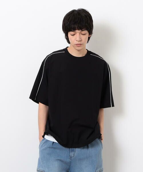 Purple&Yellow / パープルアンドイエロー カットソー | ナイロンストレッチトラックプルオーバー | 詳細6