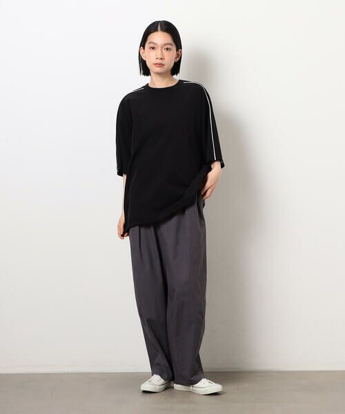 Purple&Yellow / パープルアンドイエロー カットソー | ナイロンストレッチトラックプルオーバー | 詳細9