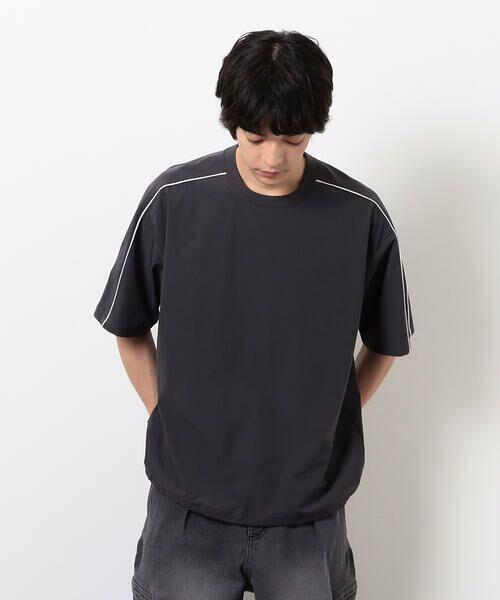 Purple&Yellow / パープルアンドイエロー カットソー | ナイロンストレッチトラックプルオーバー | 詳細15