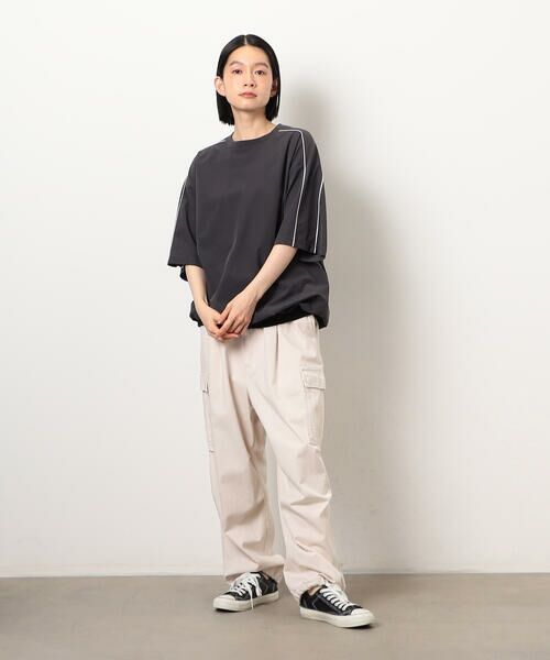 Purple&Yellow / パープルアンドイエロー カットソー | ナイロンストレッチトラックプルオーバー | 詳細16