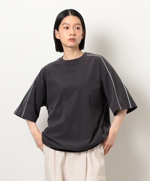 Purple&Yellow / パープルアンドイエロー カットソー | ナイロンストレッチトラックプルオーバー | 詳細17