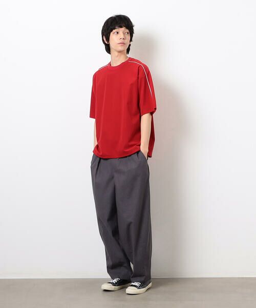 Purple&Yellow / パープルアンドイエロー カットソー | ナイロンストレッチトラックプルオーバー | 詳細20