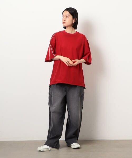 Purple&Yellow / パープルアンドイエロー カットソー | ナイロンストレッチトラックプルオーバー | 詳細24