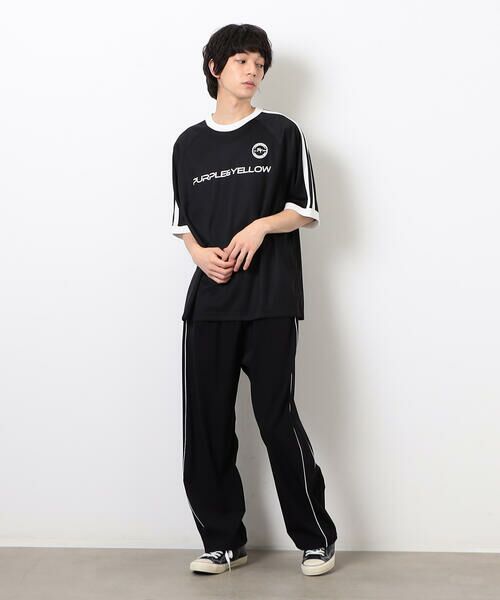 Purple&Yellow / パープルアンドイエロー その他パンツ | ナイロンストレッチトラックパンツ | 詳細4