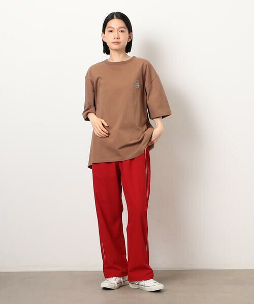 Purple&Yellow / パープルアンドイエロー Tシャツ | サークルロゴミニ刺繍半袖Ｔシャツ | 詳細28