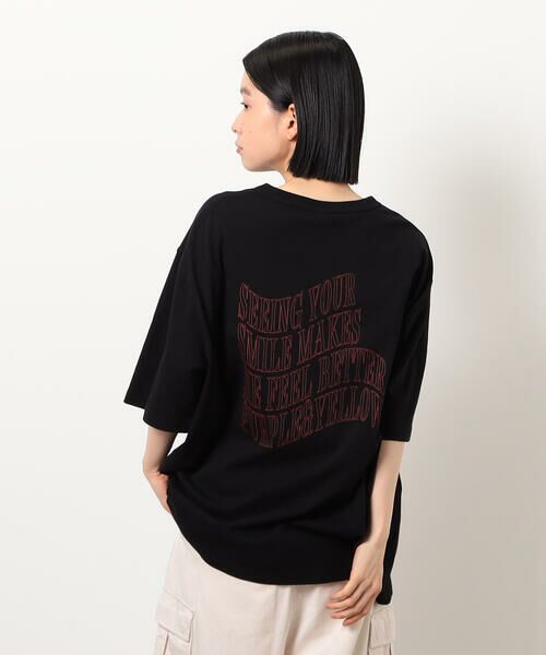 セール】 ウェーブメッセージプリント半袖Tシャツ （Tシャツ