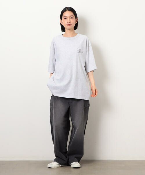 Purple&Yellow / パープルアンドイエロー Tシャツ | メッセージプリント半袖Ｔシャツ | 詳細5