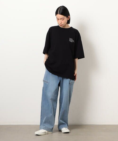 Purple&Yellow / パープルアンドイエロー Tシャツ | メッセージプリント半袖Ｔシャツ | 詳細15