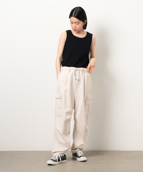 Purple&Yellow / パープルアンドイエロー タンクトップ | リブタンクトップ | 詳細11