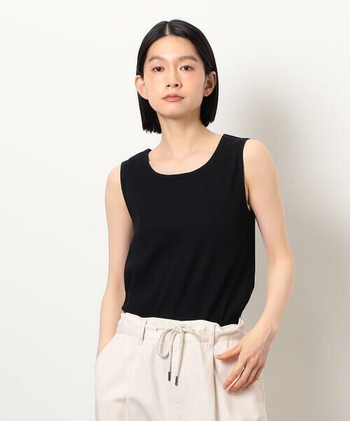 Purple&Yellow / パープルアンドイエロー タンクトップ | リブタンクトップ | 詳細14