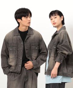 Purple&Yellow / パープルアンドイエロー ブルゾン | ライトオンスデニムＧジャン