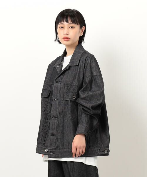 Purple&Yellow / パープルアンドイエロー ブルゾン | ライトオンスデニムＧジャン | 詳細10