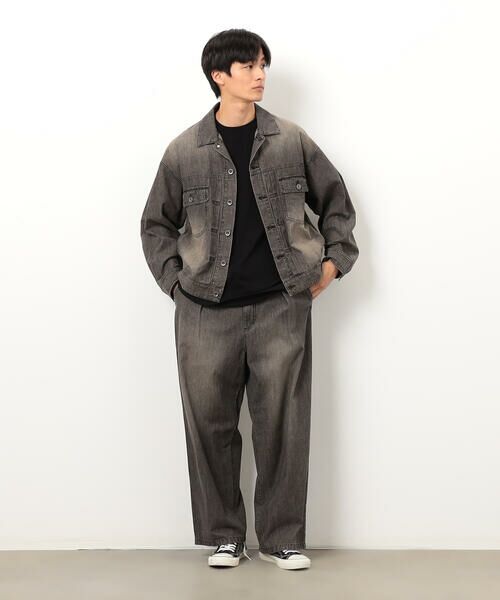 Purple&Yellow / パープルアンドイエロー ブルゾン | ライトオンスデニムＧジャン | 詳細12