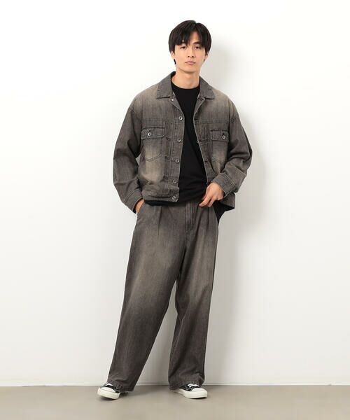 Purple&Yellow / パープルアンドイエロー ブルゾン | ライトオンスデニムＧジャン | 詳細13