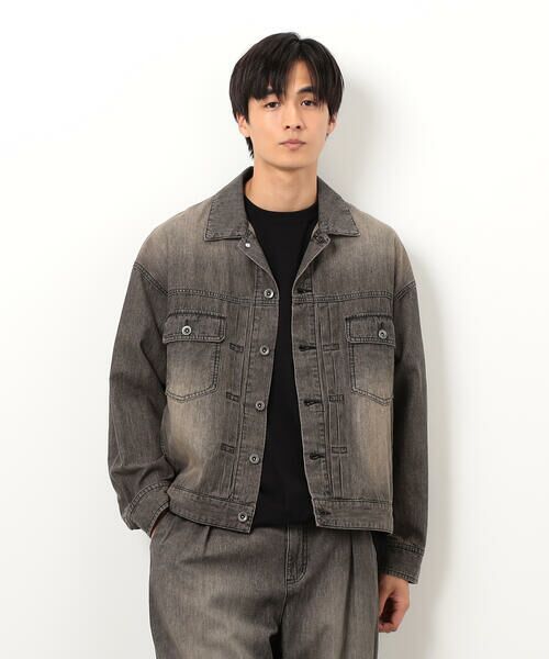 Purple&Yellow / パープルアンドイエロー ブルゾン | ライトオンスデニムＧジャン | 詳細14