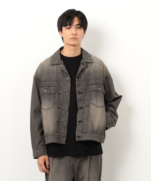 Purple&Yellow / パープルアンドイエロー ブルゾン | ライトオンスデニムＧジャン | 詳細17