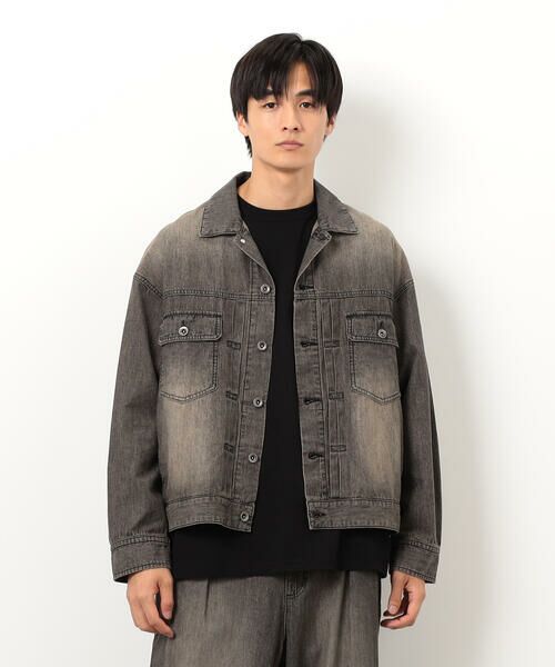 Purple&Yellow / パープルアンドイエロー ブルゾン | ライトオンスデニムＧジャン | 詳細18