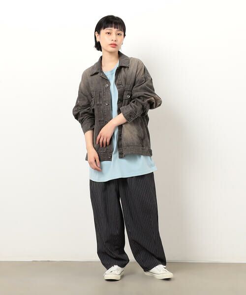 Purple&Yellow / パープルアンドイエロー ブルゾン | ライトオンスデニムＧジャン | 詳細19