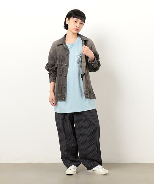 Purple&Yellow / パープルアンドイエロー ブルゾン | ライトオンスデニムＧジャン | 詳細20