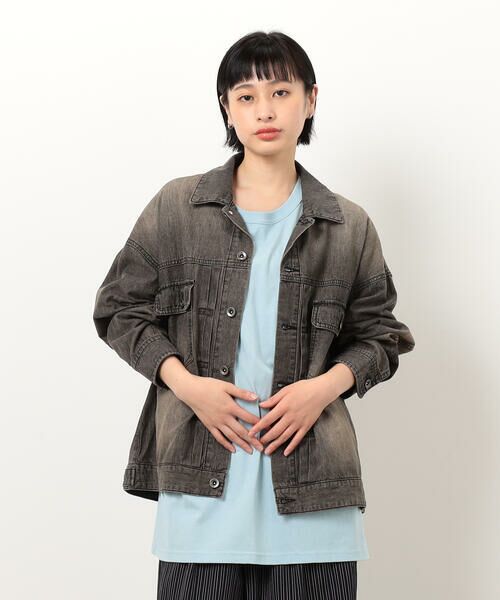 Purple&Yellow / パープルアンドイエロー ブルゾン | ライトオンスデニムＧジャン | 詳細21