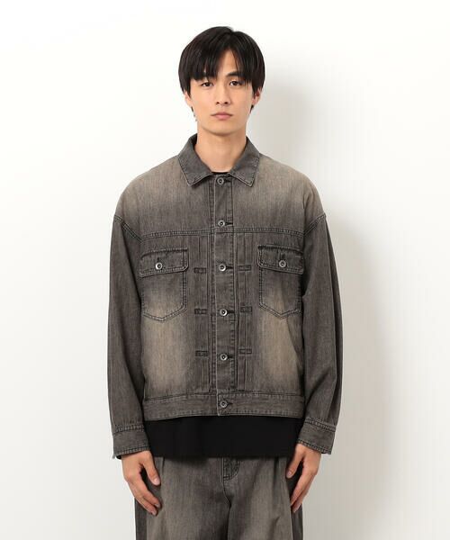 Purple&Yellow / パープルアンドイエロー ブルゾン | ライトオンスデニムＧジャン | 詳細22