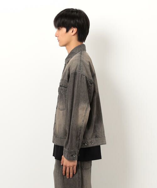 Purple&Yellow / パープルアンドイエロー ブルゾン | ライトオンスデニムＧジャン | 詳細23