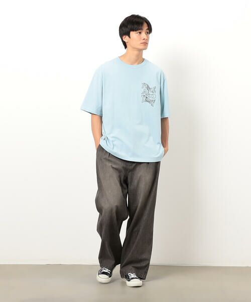 Purple&Yellow / パープルアンドイエロー その他パンツ | ライトオンスデニム タックワイドパンツ | 詳細12