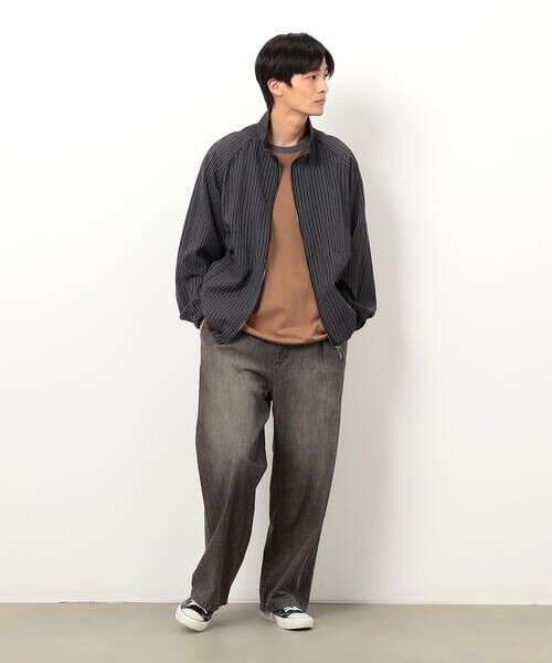 Purple&Yellow / パープルアンドイエロー その他パンツ | ライトオンスデニム タックワイドパンツ | 詳細17