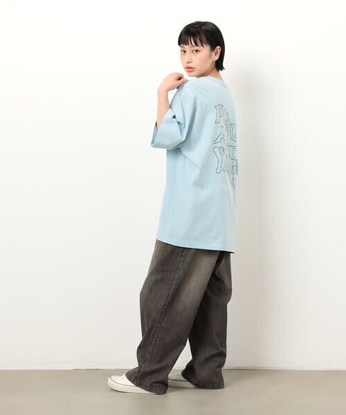 Purple&Yellow / パープルアンドイエロー その他パンツ | ライトオンスデニム タックワイドパンツ | 詳細23