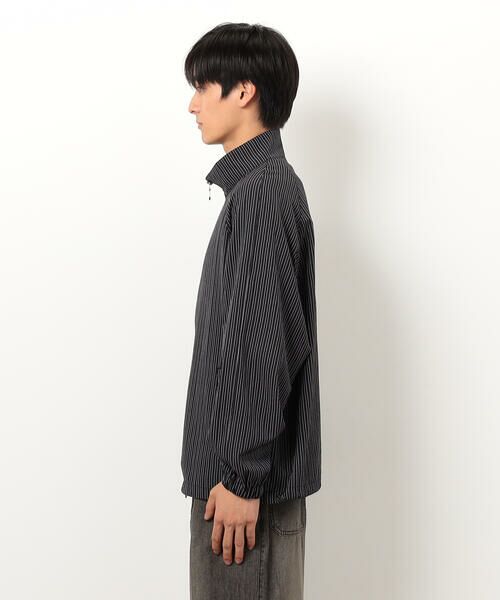 Purple&Yellow / パープルアンドイエロー ブルゾン | サッカーストライプブルゾン | 詳細18