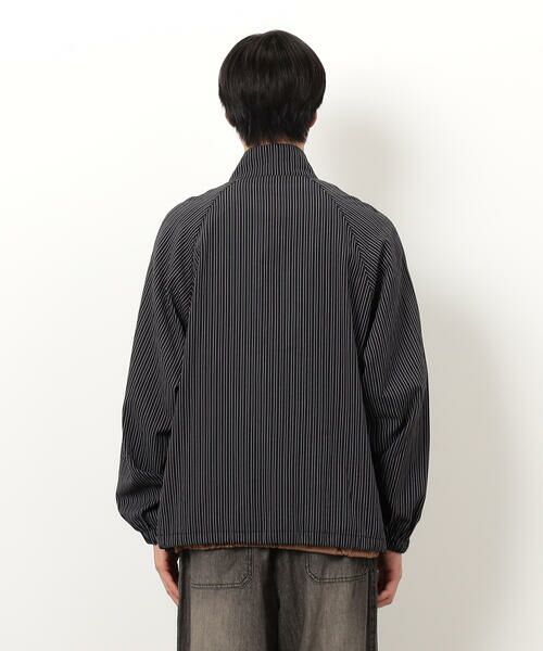 Purple&Yellow / パープルアンドイエロー ブルゾン | サッカーストライプブルゾン | 詳細19