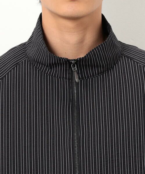 Purple&Yellow / パープルアンドイエロー ブルゾン | サッカーストライプブルゾン | 詳細20