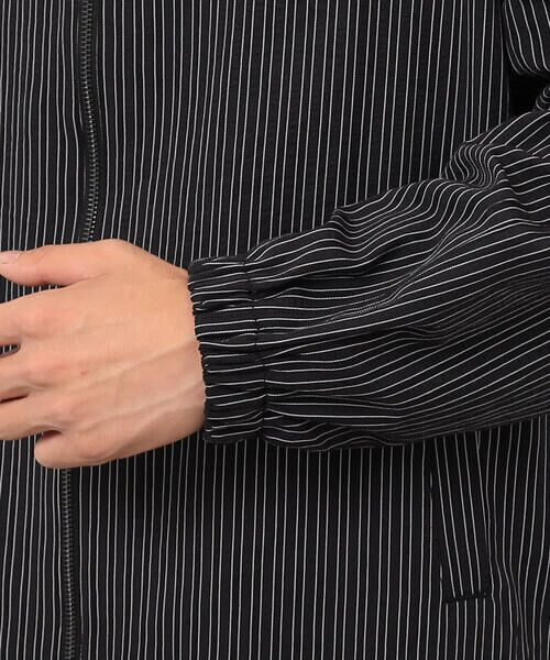 Purple&Yellow / パープルアンドイエロー ブルゾン | サッカーストライプブルゾン | 詳細21