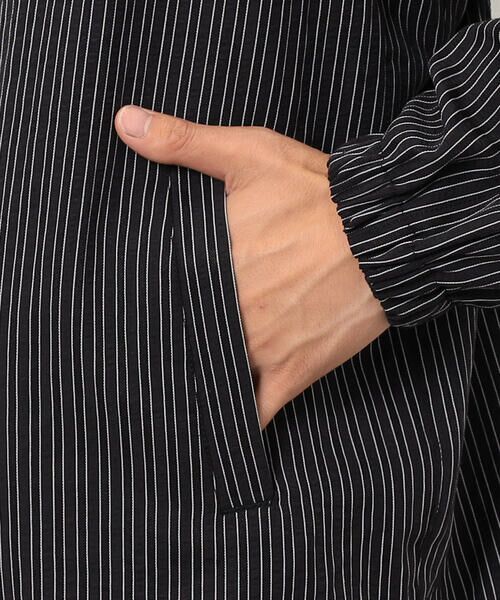 Purple&Yellow / パープルアンドイエロー ブルゾン | サッカーストライプブルゾン | 詳細22