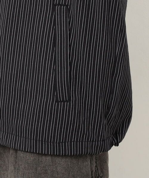 Purple&Yellow / パープルアンドイエロー ブルゾン | サッカーストライプブルゾン | 詳細23