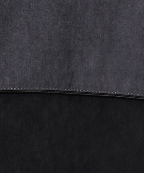 Purple&Yellow / パープルアンドイエロー ブルゾン | ピーチスキン５分袖ブルゾン | 詳細10