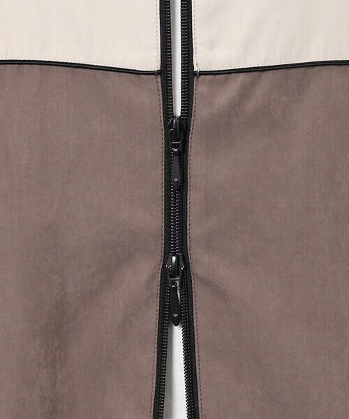 Purple&Yellow / パープルアンドイエロー ブルゾン | ピーチスキン５分袖ブルゾン | 詳細28